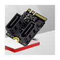 thumbnail image 4 of M.2 A Key + E Key to 3 Adapter JM582 Chips 2 Ports III Revision Card Computers Accessories, 4 of 6