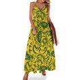 thumbnail image 1 of Texas - Vestido sin mangas con estampado floral, vestido de fiesta 2024, vestidos africanos para mujer, vestidos de verano para mujer 2024, 1 of 7