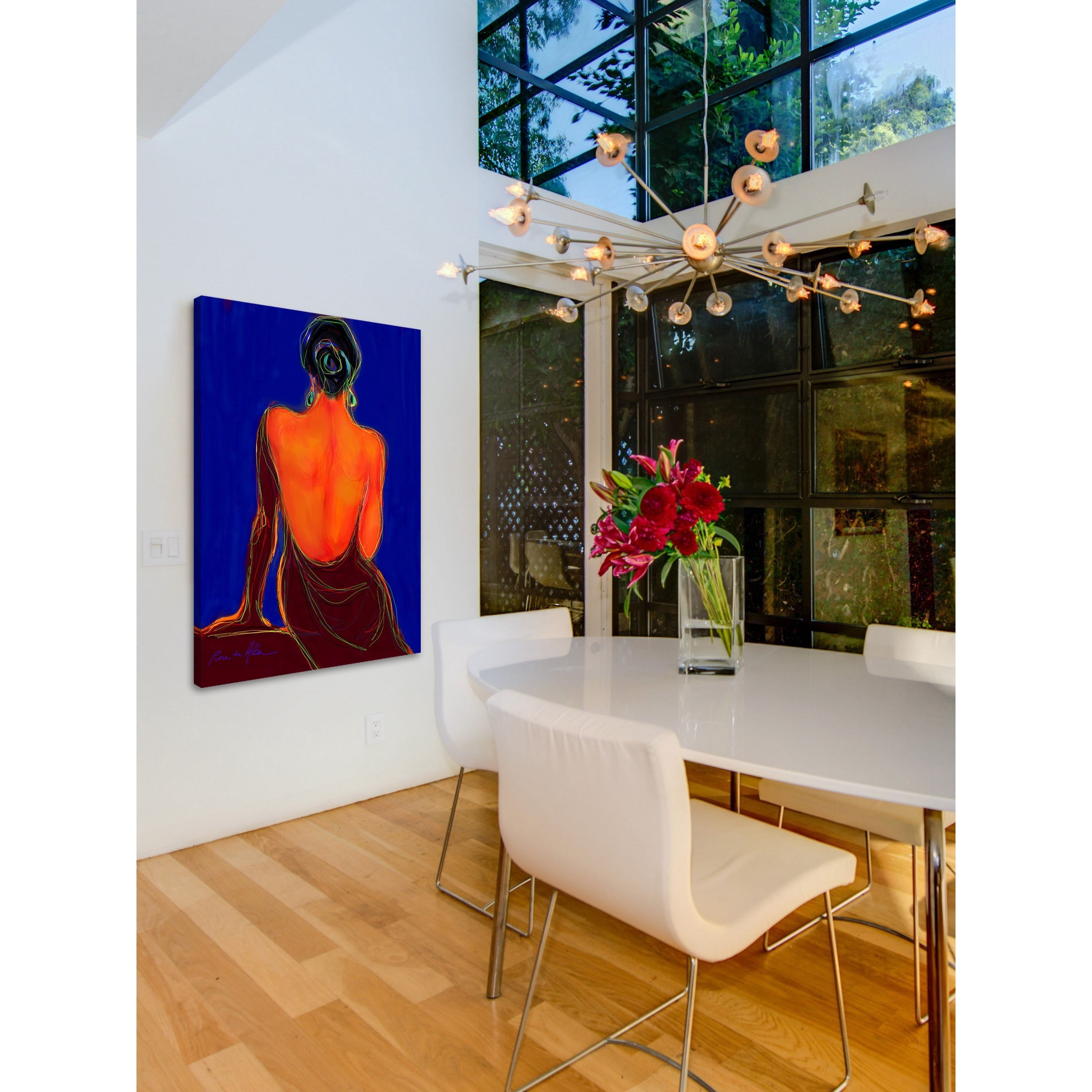 Marmont Hill "Cocktail Hour" by Arthur Pina Painting Print on Wrapped Canvas