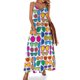 thumbnail image 1 of Vestido sin mangas con patrón de gafas, vestido de fiesta de lujo para mujer, vestido de noche para graduación, ropa para mujer, 1 of 7