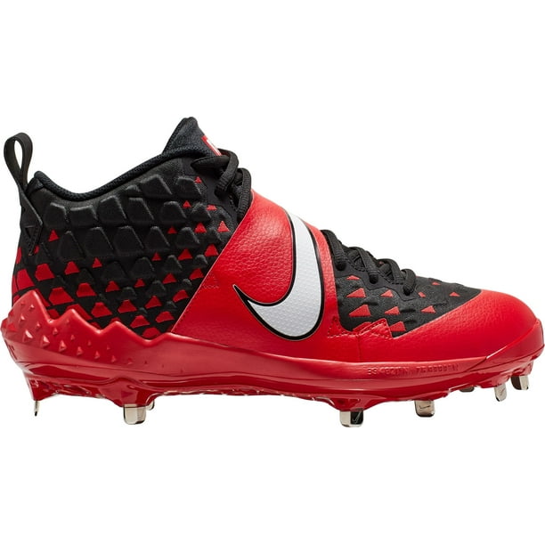 metal cleats on turf field