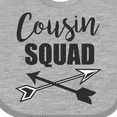 thumbnail image 4 of Inktastic Cousin Squad with Arrows Boys or Girls Baby Bib, 4 of 4