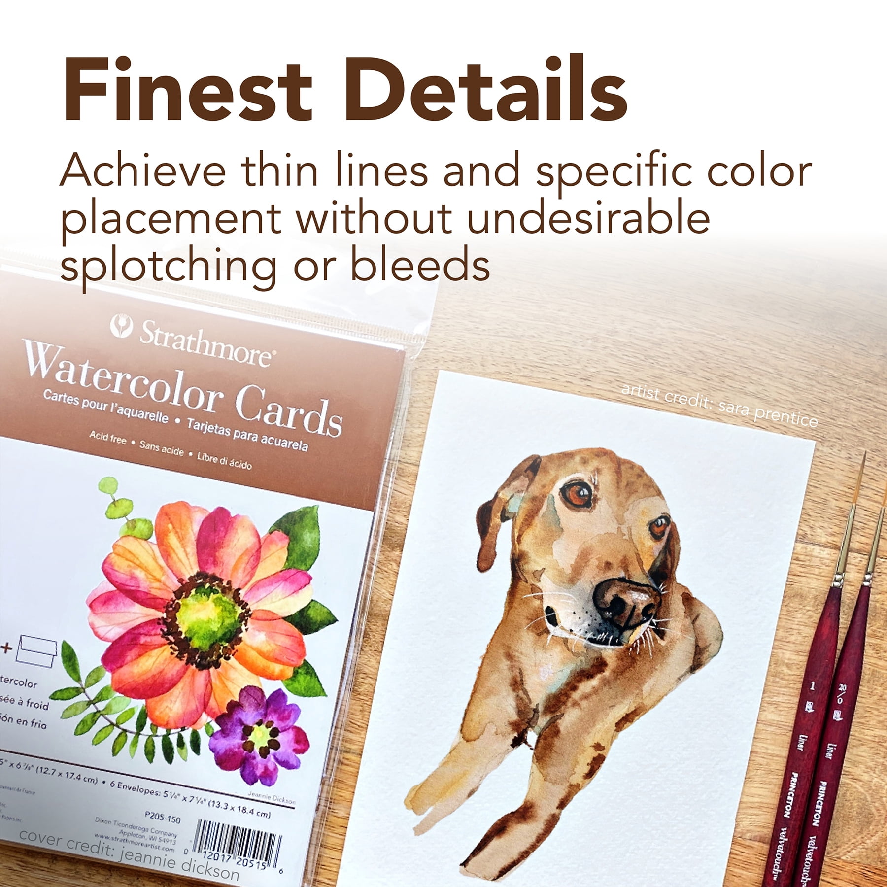 Strathmore Watercolor Cards, 5in x 7in, 50/Pkg.