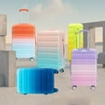 thumbnail image 2 of 20"/24"/28" 3 pcs/set in PC Spinner Wheel Luggage, Carry on Suitcase, With Gradient Color and Combination Lock, 2 of 9