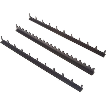 

Ernst Manufacturing 6011M Screwdriver Rail Set with Magnetic Backing 20 Tool Black