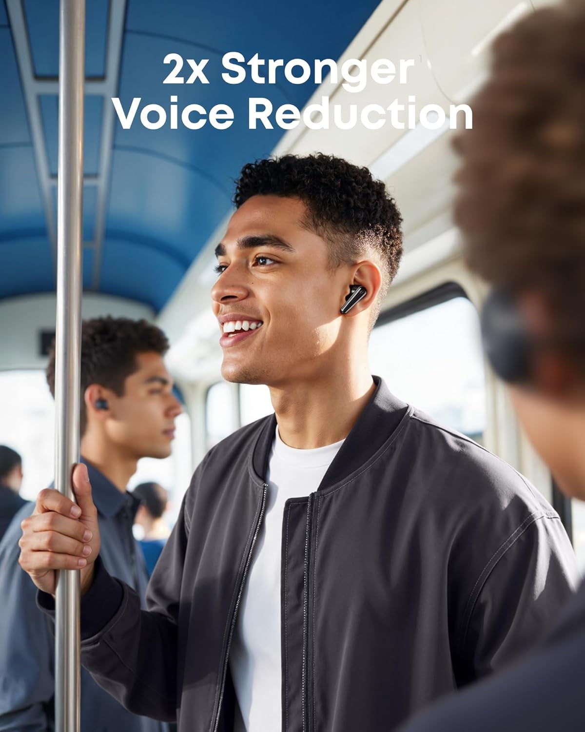 Soundcore Liberty 5 Noise-Cancelling Wireless Earbuds, Adaptive ANC, 2x Voice Reduction, 6-Mic AI Clear Calls, Dolby Audio, Fast Charging