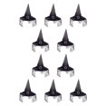 thumbnail image 2 of Sombreros de brujas Inteprter para adultos 10Conjunto negro, 2 of 6