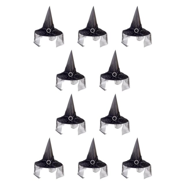 Sombreros de brujas Toystoory 10Conjunto negro