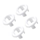 thumbnail image 1 of Billuyoard 4 bolsas de accesorios de desbordamiento de bayoneta ABS-solución estable y resistente para lavabos cubierta de anillo decorativa con Juegos de accesorios de baño hueco blanco, 1 of 6
