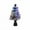 A, variant on Artificial Christmas Tree with Lights, Fiber Optic Christmas Tree, Battery Operated Small Christmas Tree for Home Office Party Decorations, Snowflake Tabletop Tree LED Lights