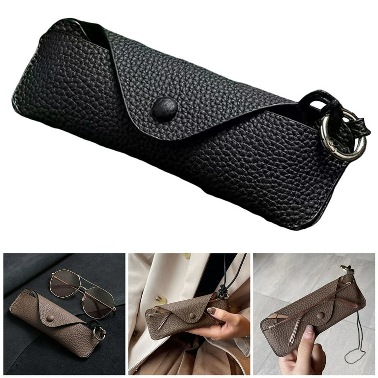 Amazon.com: Leather Sunglass Case, Premium Light Sunglasses