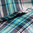 thumbnail image 6 of Yertdoel Flannel Shirt for Men Plaid Lapel Long Sleeve Button Up Shirt Daily Trendy Casual Soft Comfy Warm Shirt Jacket, 6 of 8