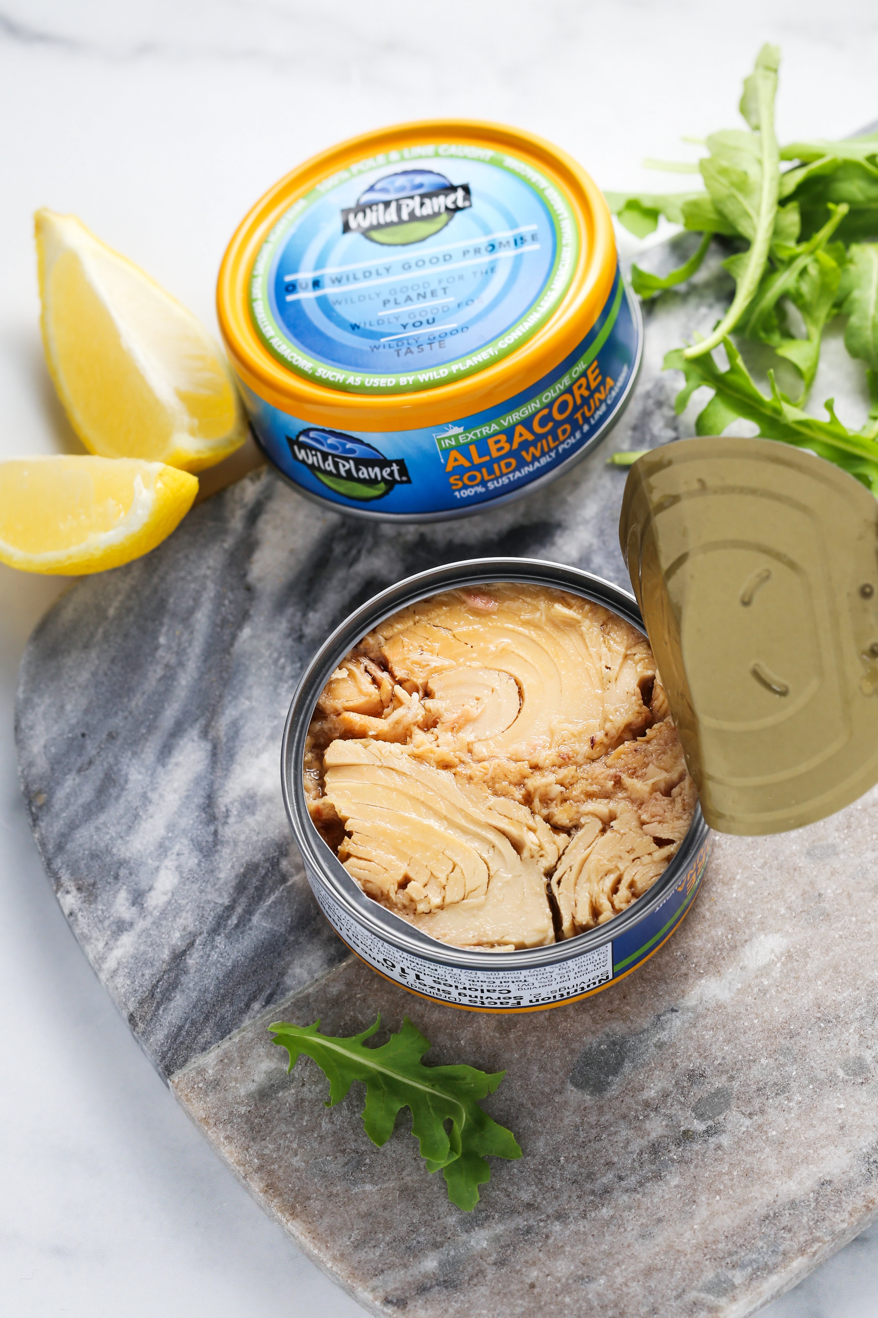 (6 pack) Wild Planet Wild Caught Albacore Tuna in Extra Virgin Olive Oil, 5 oz Can