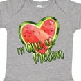 thumbnail image 4 of Inktastic I'm One in a Melon Watermelon Heart Boys or Girls Baby Bodysuit, 4 of 5