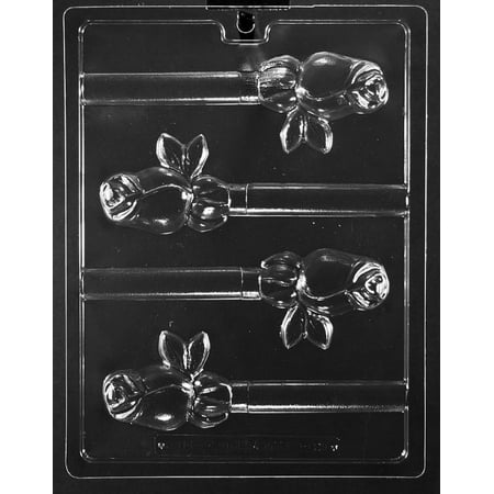 Chocolate Covered Pretzels Wedding Favors - Rose Flower Pretzel Lollipop Chocolate Mold Candy Mould Party Favor Wedding m200