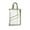 Green, variant on Dongrere Clear PVC Tote Bag with Handles, Standable Waterproof File Storage Bag, Document Organizer for Office Home College Use, Pink