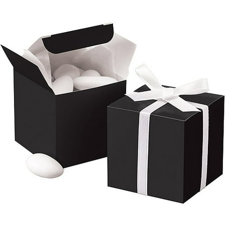 Wilton Square Favor Box, Black 100 ct. 1006-0638
