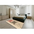 thumbnail image 4 of Ahgly Company Indoor Rectangle Patterned NavajoWhite Gold Area Rugs, 7' x 9', 4 of 6
