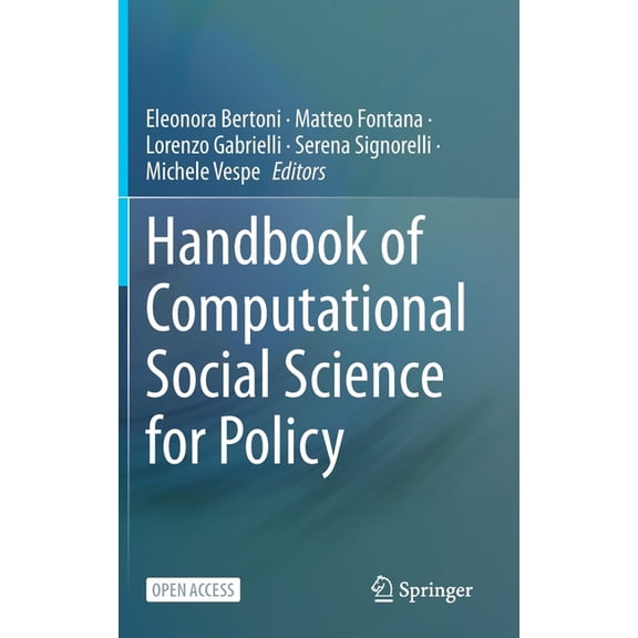 Handbook of Computational Social Science for Policy, (Hardcover)