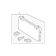 Genuine OE Audi License Bracket - 8V5-807-287-T94