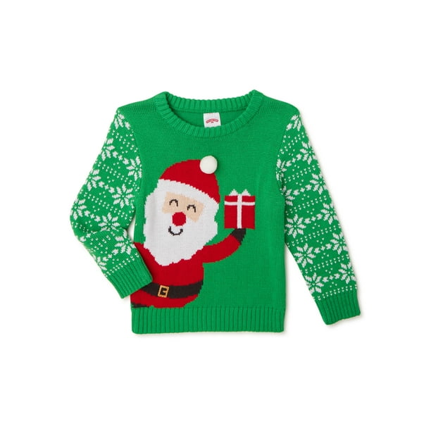 Holiday Time Baby and Toddler Boys' Holiday Sweater