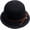Black, variant on Women Winter Hat Vintage Autumn Ladies Hat Cotton Cloche Bucket Hat Warm