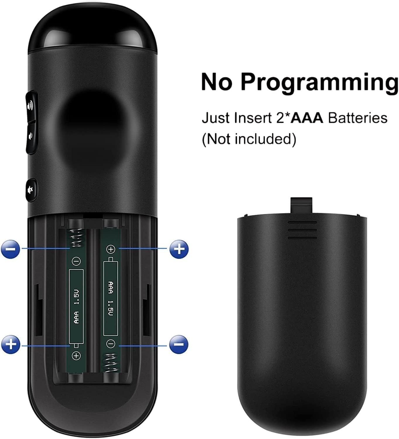 ULTRA PARTS Remote Control for Magnavox Roku Smart TV - Thumbnail 4