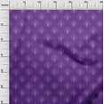 thumbnail image 3 of oneOone Cotton Flex Purple Fabric Block Sewing Craft Projects Fabric Prints By Yard 40 Inch Wide, 3 of 5