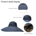 thumbnail image 3 of Sombrero Visera para el sol para hombre Sombrero de pescador Sombrero grande Protector solar UV Sombrero de pescador Sombrero para el sol de verano, 3 of 5
