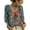 Dark Blue, variant on Women's Polka Dot Top V Neck Lace Casual Loose Fit Blouses Boho Fashion Ruffle Trim Casual Loose Flowy Dressy Shirts