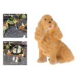 thumbnail image 3 of Animales Miniatura perro casa coche decoración adornos Amarillo Sunnimix Juguetes De Figuras En Miniatura, 3 of 8