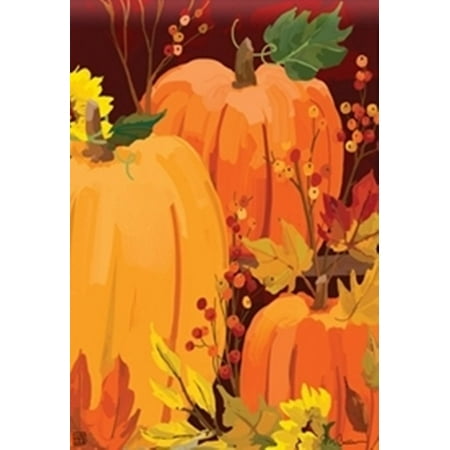BreezeArt Harvest Pumpkins Garden Flag Garden Flag 31416 By Breeze Art