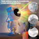 thumbnail image 3 of Proyector De Luz Nocturna Astronauta Con Bluetooth Blanca, 3 of 4