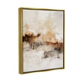 thumbnail image 6 of Stupell Industries Beige & Brown Abstract Abstract Painting Gold Floater Framed Art Print Wall Art, 25 x 31, 6 of 10