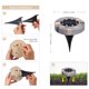 thumbnail image 2 of Tomshine Solar Powered Ground Lights 8 LED Garden Disk Deck Lamp Exterior IP65 Resistente al agua I Tomshine Trajes de lámpara al aire libre, 2 of 7