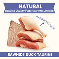 thumbnail image 2 of PAWUP Dog Treats Duck Wrapped Rawhide Sticks, Dog Bones for Small Medium Large Dogs, Long Lasting Dog Chew Dental Treats, 10.6oz, 2 of 9