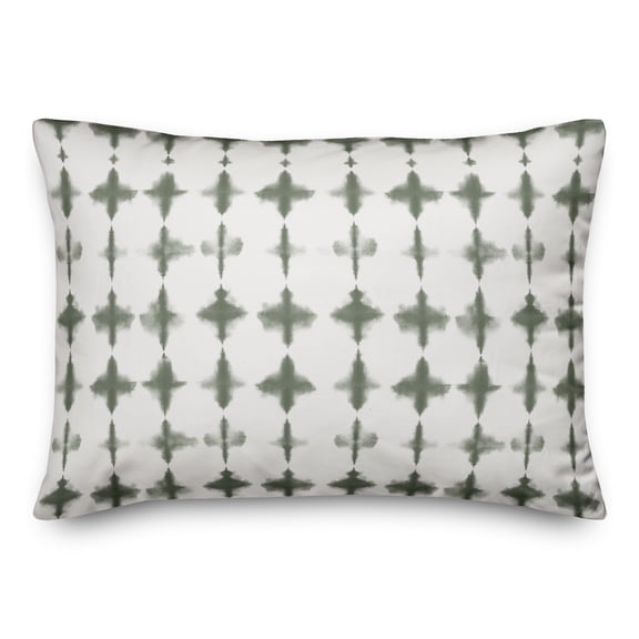 Creative Products Shibori Sage 14x20 Spun Poly Pillow