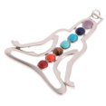 thumbnail image 1 of Novedad 7 Meditación Buda Yoga Meditación Charm Colgante para Cadena jinwen Colgante del encanto, 1 of 8
