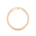 thumbnail image 4 of 3/8ctw Diamond Wedding Band in 10k Rose Gold, 4 of 5