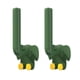 thumbnail image 2 of 2 ganchos de pared organizadores, resistentes, para el hogar, para gorras y sombreros. Verde, 2 of 9