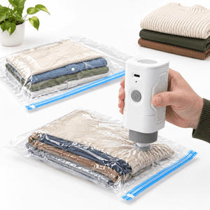 Rechargeable Cordless Pump Vacuum Storbags 12 Medium