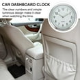 thumbnail image 3 of Miangastore 1 Set Car Clock Mini Dashboard Auto Clock Vehicle Adhesive Clock Digital Clock, 3 of 8