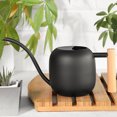 thumbnail image 1 of Regadera Para Plantas De Interior, Regadera De Acero Inoxidable De 1,2 L Con Pico Largo, Regadera De Metal Con De Maderas, Regadera Para Plantas De Interior Para Flores,, 1 of 7