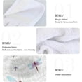 thumbnail image 5 of SKYSONIC 2 PCS Absorbent Hand Towels, Pink and Blue Dragonfly Bathroom Hand Towels with Hanging Loop,Hanging Kitchen Hand Towels, Spring Quick Dry Microfiber Hand Bath Towels, 12"x17", 5 of 6