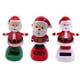 thumbnail image 2 of pieza de Papá Noel bailando con energía solar, adorno navideño de Papá Noel, figuras de juguete para decoración de ventanas de coche y oficina en casa, 2 of 8