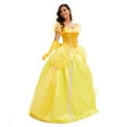thumbnail image 3 of Golden Princess Ball Gown – Elegant Victorian-Style Dress with Off-Shoulder Neckline, 3 of 6