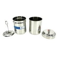 thumbnail image 2 of Stainless Steel South Indian Filter Coffee Maker Madras Kaapi Kappi Drip Decoction Coffee Brewer, 2 of 4