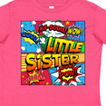 thumbnail image 4 of Inktastic Little Sister Comic Book Girls Toddler T-Shirt, 4 of 5
