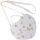 thumbnail image 2 of ColoMX Exquisito bolso de cuerpo cruzado Bolso en forma de corazón Mujeres de encaje floral Bolsa de encaje, 2 of 8
