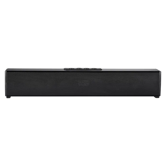 Compact 17-Inch Sound Bar for Smart TV,2.0 Channel Bluetooth Speakers,Easy Setup Remote Control,80W Surround Sound for Home Theater and Projectors